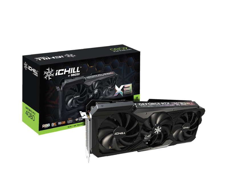 INNO3D GeForce RTX 4080 ICHILL X3 16GB GDDR6X